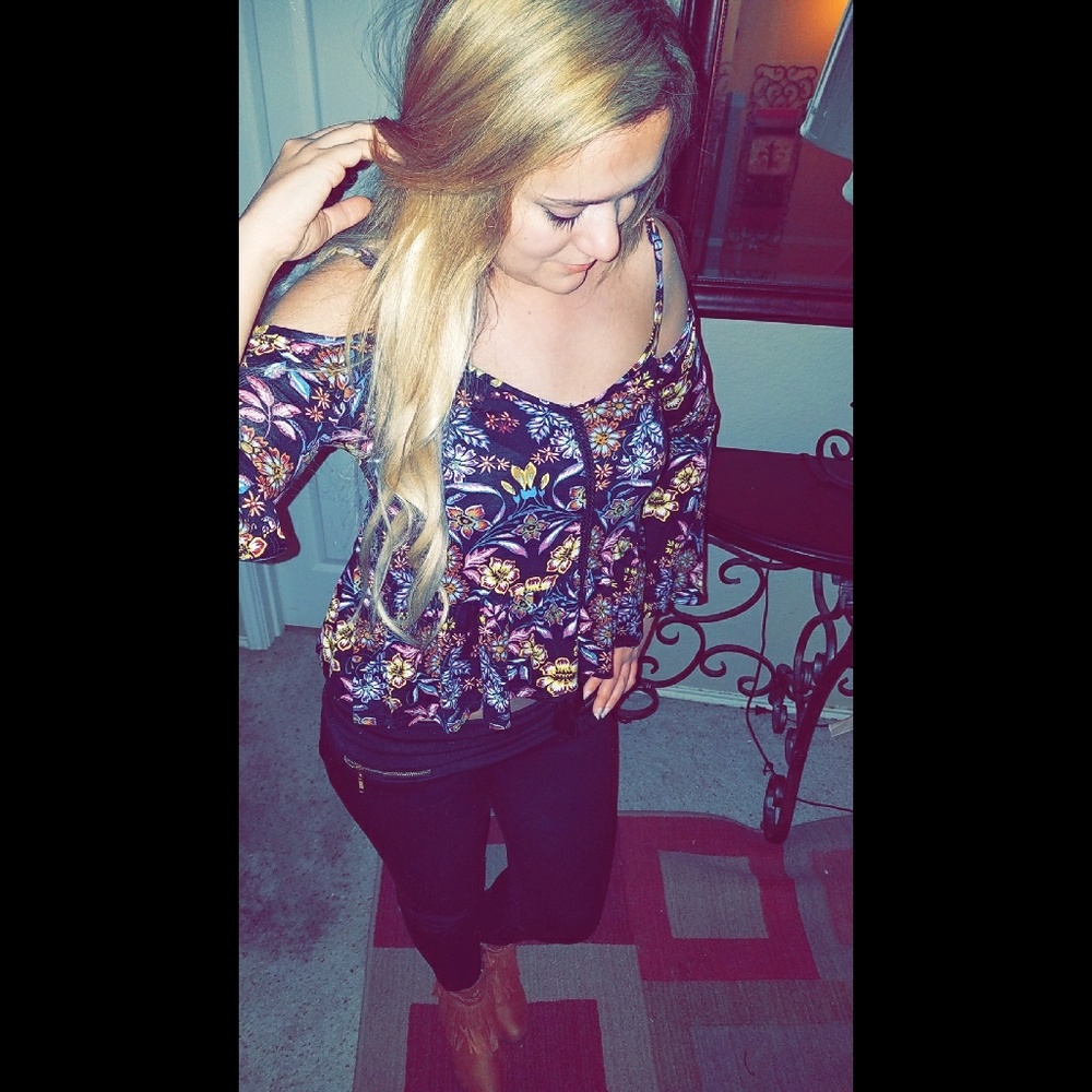 Cold Shoulder Top